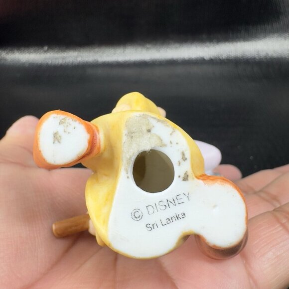 DISNEY Dopey with Pick and Lamp From Snow White Porcelain Figurine Sri Lanka VTG - Picture 4 of 11